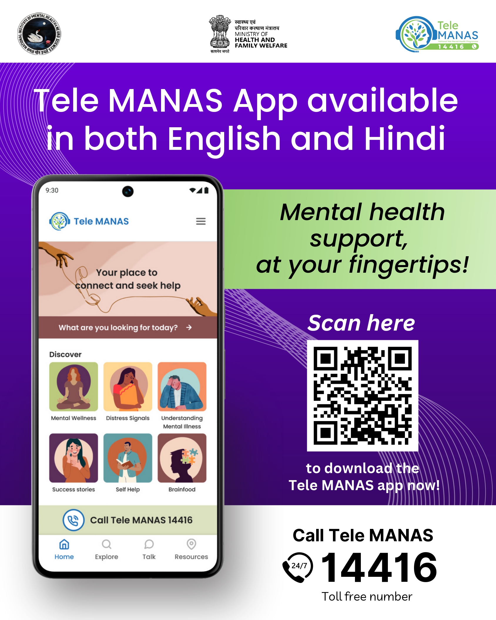 Tele MANAS Poster